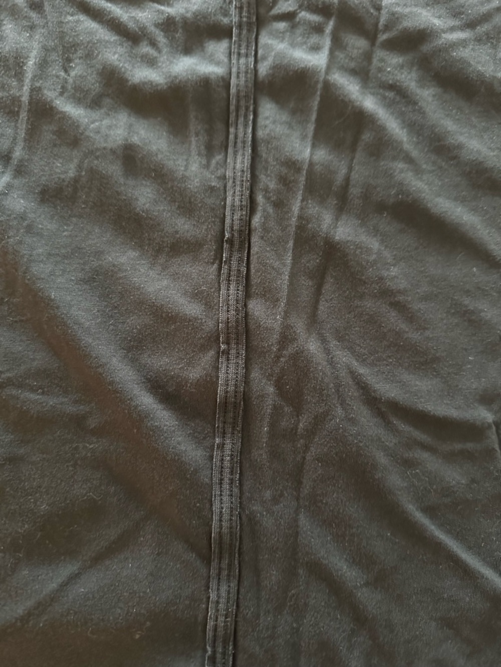 Lululemon All Yours Muscle Tee Tank Top Pima Cotton Black Oversized 4? Lounge - Picture 5 of 6